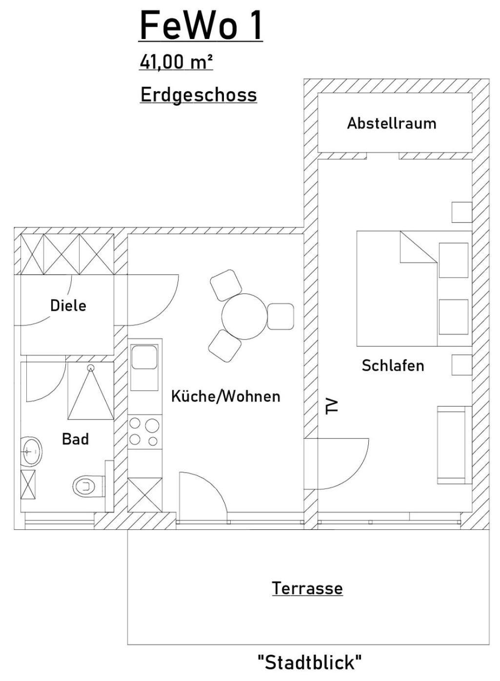 Ferienwohnungen Petrisberg Trier Room photo